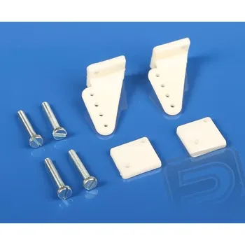 RC náhradní díl MPJet 2211W páka malá krátká bílá otvor pr. 1,3mm 2ks