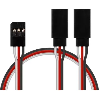 RC náhradní díl Yeah Racing Y-kabel 150mm FUTABA kompaktní (PVC)