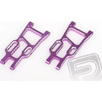 RC náhradní díl Himoto Zadní spodní ramena, ALU, 2ks. (fialové)