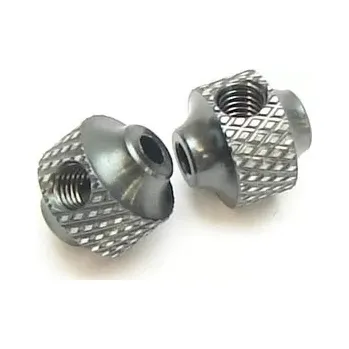 RC náhradní díl SWORKz hliníkové nastavitelné kroužky pro plyn, 2 ks.