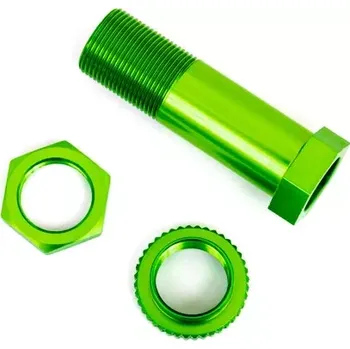 RC náhradní díl Traxxas díly servo saveru hliníkové zeleně eloxované