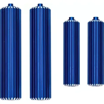 RC náhradní díl Traxxas nádržka tlumiče hliníková modrá (sada)