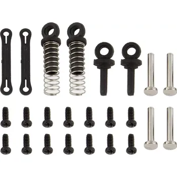 RC náhradní díl Associated SC28 sada plastových a kovových dílů