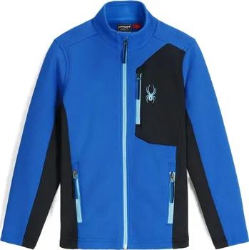 Chlapecká mikina Dětská mikina/svetr Spyder Bandit Full Zip Jacket Kids Cobalt 38C485401-CBT 25/26 XL
