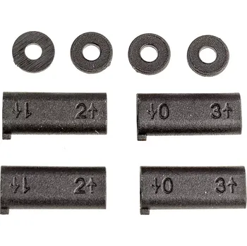 RC náhradní díl Associated Zadní plastové vložky ramen, sada