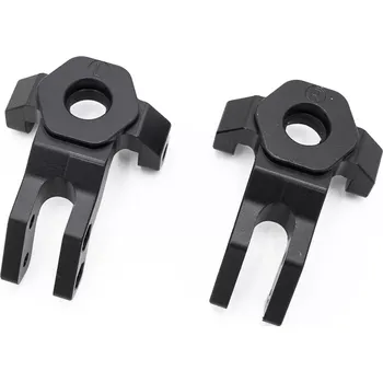 RC náhradní díl HOBBYTECH CRX přední hliníkové páky řízení, černé, 1 pár