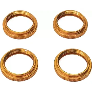 RC náhradní díl HOBBYTECH SPIRIT RR20 15mm hliníkové kroužky olejových tlumičů, 4 ks.