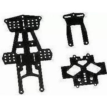 RC náhradní díl GM RACING Šasi laminátové, M14