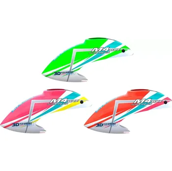 RC náhradní díl OMP M4 MAX kabina - červená