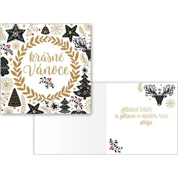 MFP Vánoční přání – bílé