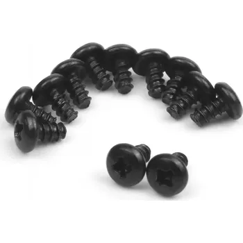 RC náhradní díl BlackZon Samořezné šroubky s plochou hlavou 2x4mm Smyter