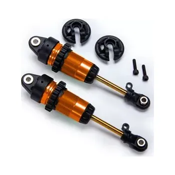 RC náhradní díl Traxxas tlumič GTR long oranžový PTFE TiN (2)