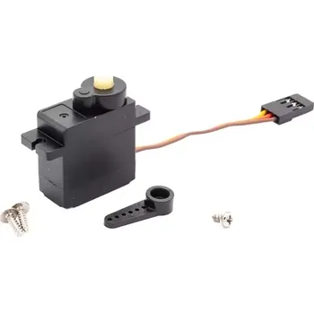 RC náhradní díl HOBBYTECH CRX18 - servo řízení, 1 kg, 3 drátové, včetně plastové páky, 1 ks.