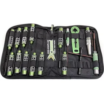 Sada nářadí XCEED Kombinovaná sada nářadí pro On-Road modely (17 kusů) s taškou na nářadí (HSS typ)