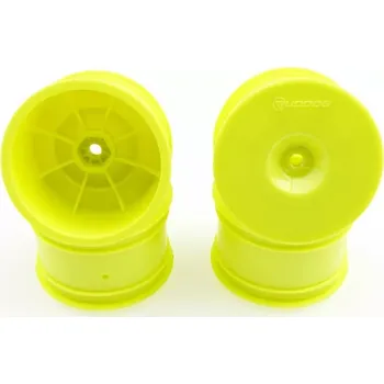 RC náhradní díl Zadní disky RUDDOG 2.2 žluté pro 2WD/4WD (HEX 12 mm) - 4 ks