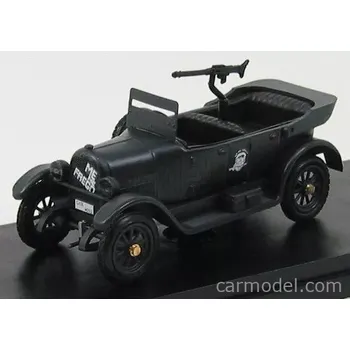 autíčko Rio-models Fiat 501 Open Repubblica Di Salo' - Me Ne Frego 1944 1:43 Matt Black