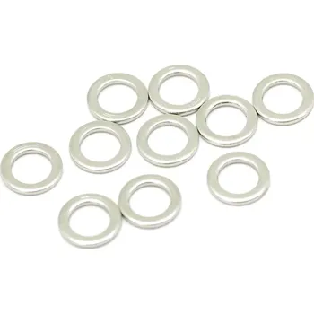 RC náhradní díl SWORKz ocelové podložky M5x8x0.8mm, 10 ks.