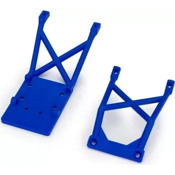 RC náhradní díl Traxxas kryt šasi modrý