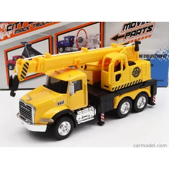 Dětské zboží Maisto Mack Anthem Truck 3-assi Cane Gru 2020 1:64 Žlutá Černá