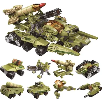 ostatní stavebnice Qman Thunder Expedition Battle Car 1415 1 část