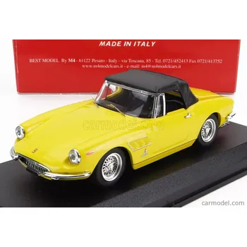 autíčko Best-model Ferrari 330 Gts Spider 1967 1:43 Žlutá