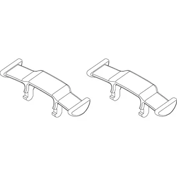 RC náhradní díl Turbo Racing zadní spoiler C64 2ks