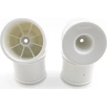 RC náhradní díl Truggy disky RUDDOG 2.2 bílé (HEX 12 mm) - 4 ks