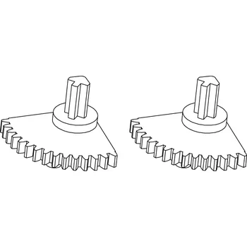 RC náhradní díl Turbo Racing ozubené kolo řízení 2ks