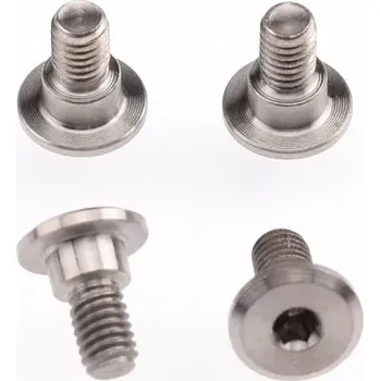 RC náhradní díl Revolution Design M3x6mm titanové servo upevn. šrouby (4 ks.)