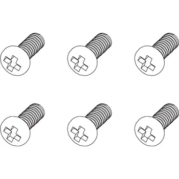 RC náhradní díl Turbo Racing krátké šroubky 6ks