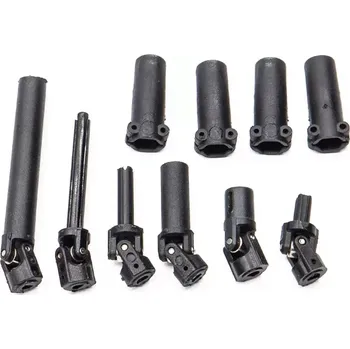 HOBBYTECH CRX18 - středové plastové poloosy pohon. 6x6, sada