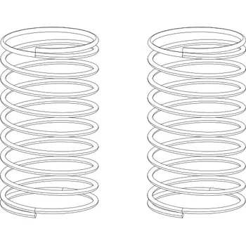 RC náhradní díl Turbo Racing Pružinky C50 2 ks