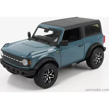 autíčko Maisto Ford usa Bronco Badlands 2021 1:24 Modrá Černá
