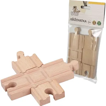 Vláček a vláčkodráha BABU vláčky - Kolej Křižovatka 2 ks