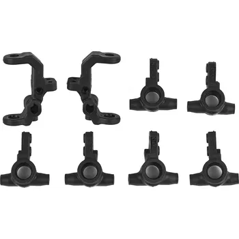 RC náhradní díl Associated B7 FT plastové vložky, uhlíkové, 2+2+2+2 ks.