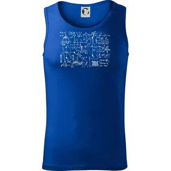 Matika na tabuli - Tílko pánské Core - 2XL ( Královská modrá )