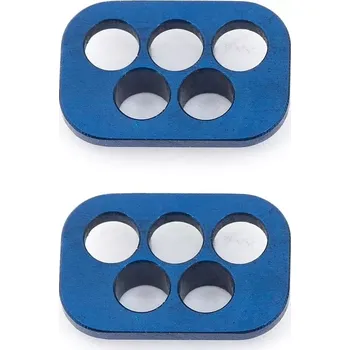 RC náhradní díl Associated Factory Team hliníkové zadní vložky do nábojů