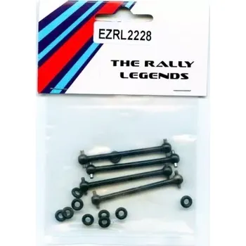 RC náhradní díl The Rally Legends Sada poloos 4ks 45mm