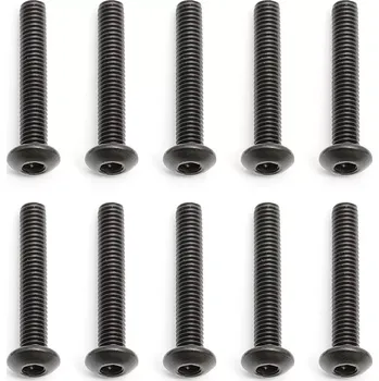 RC náhradní díl Associated Šroub M3x18mm s imbusouvou čočkovou hlavou, 10ks.