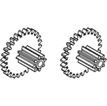 RC náhradní díl Turbo Racing Primární převodové kolo C75 2ks