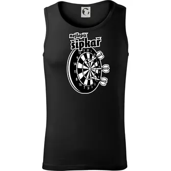 Nejlepší šipkař - Tílko pánské Core - XL ( Černá )