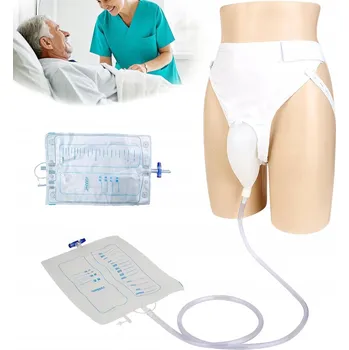 Nádoba na moč SILIKONOVÝ ZEVNÍ KATÉTR S VAKEM NA MOČ PRO MUŽE