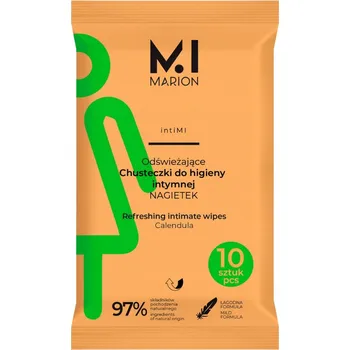 Intimní hygienický prostředek Vlhčené ubrousky pro intimní hygienu Marion 10 ks