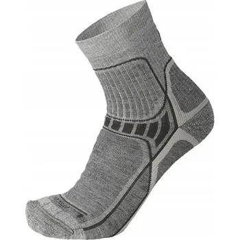 Pánské ponožky Ponožky Mico Light šedé, velikost 41-43 EU