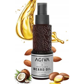 Olej na vousy a knír THE KING Moustache & Beard Oil Regener 100ml AGIVA