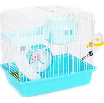 Panama Pet Klec pro hlodavce 27x20,5x25,5 cm bílo/modrá