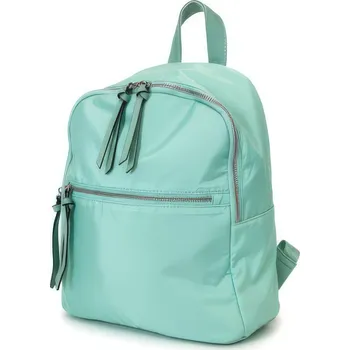 Stylový dámský batoh v mentolové barvě, VELIKOST UNI