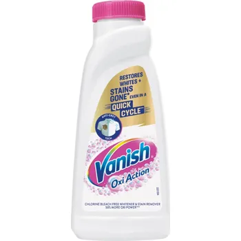 Odstraňovač skvrn Vanish Oxi Action gel na bělení prádla a odstranění skvrn bílý 500 ml