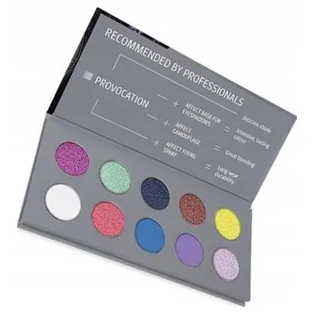 Oční stíny Paletka očních stínů AFFECT Lisované, mix povrchů
