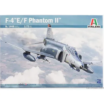 Italeri Mcdonnel douglas F-4 E/f Phantom Ii Airplane Military 1960 1:72 /